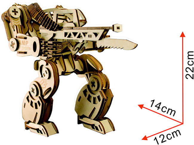 Робот из Аватара 3d паззл