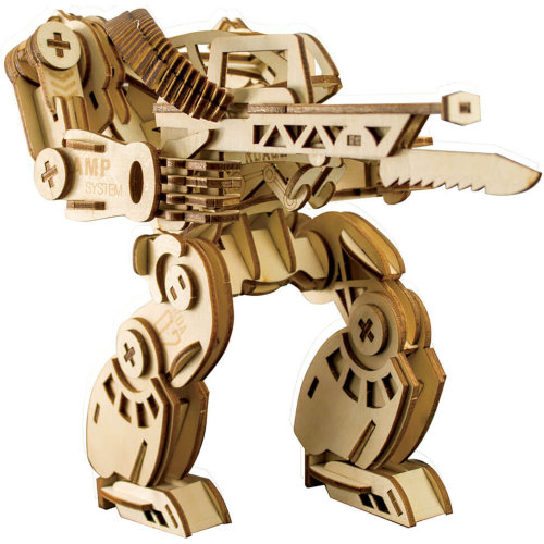 Робот из Аватара деревянный 3D пазл 