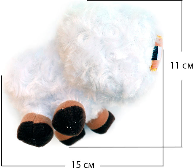 Плюшевая овечка из Майнкрафт - продаем по оптовым ценам