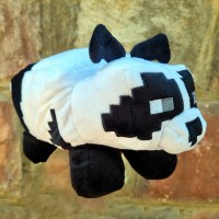Плюшевая панда из Майнкрафт