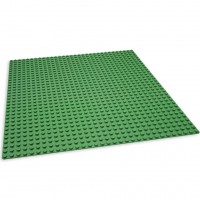 Пластина для конструкторов зеленая 25 x 25 см