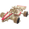 Гоночная машина Формула-1 деревянный 3D пазл - Гоночная машина Формула-1 деревянный 3D пазл