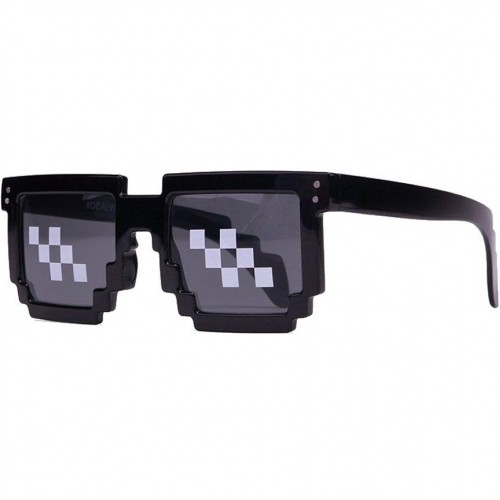 Черные очки для взрослых Майнкрафт 