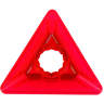 Непрозрачный треугольник c отверстием посередине